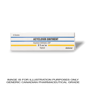 Acyclovir (Zovirax) 5% 4g | CANADIAN PHARMACEUTICAL GRADE (COLD SORES)