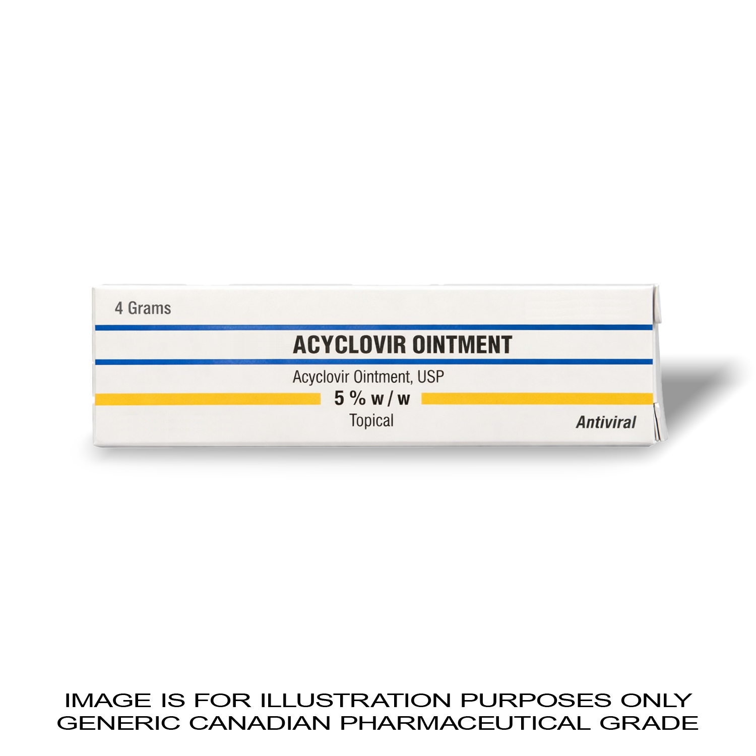 Acyclovir (Zovirax) 5% 4g | CANADIAN PHARMACEUTICAL GRADE (COLD SORES)