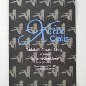 Xcite Cialis – 10 Tablets 25mg each