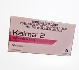 Kalma 2 (Aprazolam 2mg) X 50 Tablets