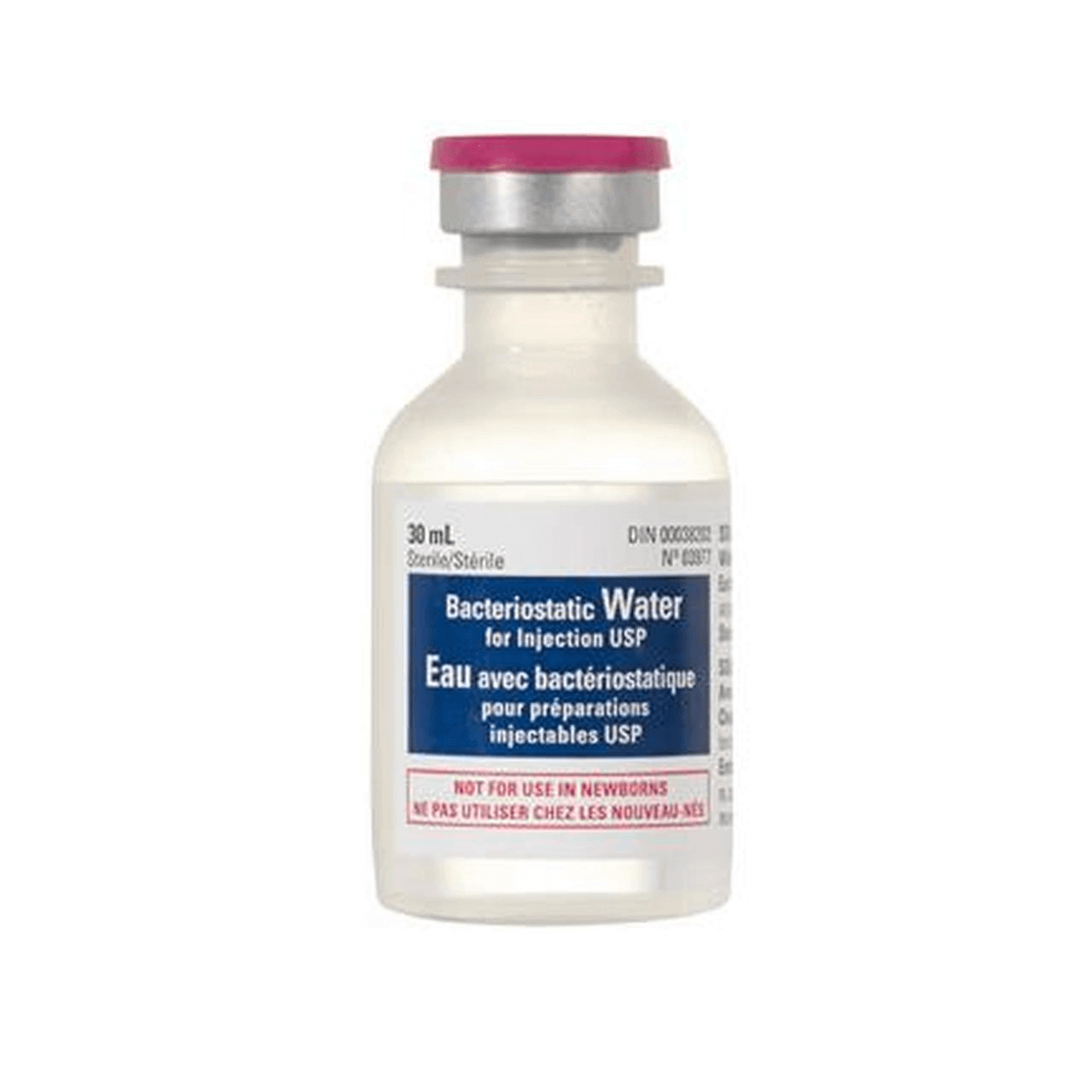 STERILE BACTERIOSTATIC WATER (30ML)