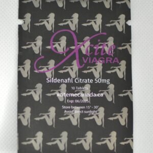 Xcite Viagra – 10 tablets – 50mg each