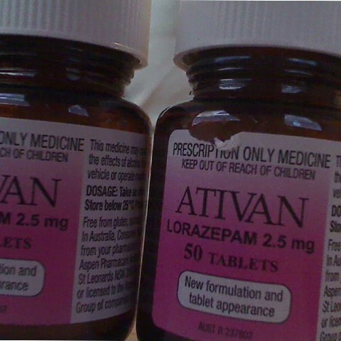 Ativan (Lorazepam 2.5mg) X 100 Tablets
