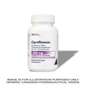 Ciprofloxacin 500mg x 100 Tablets | CANADIAN PHARMACEUTICAL GRADE